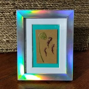 Mini frame with pressed wildflower